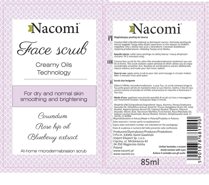 nacomi-peeling-wygladzajacy-75ml-waga-z-opakowaniem-0-11-kg