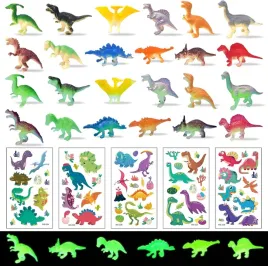 swiecace-w-ciemnosci-dinozaury-29x-zestaw-tatuaze-figurki-zabawki-prezent