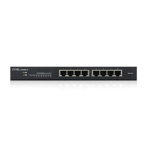 switch-zyxel-gs1900-8-eu0102f-stan-nowy-producent-zyxel