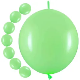 balony-z-lacznikiem-zielony-partydeco-11-20-szt