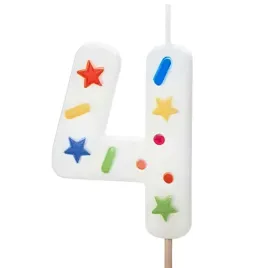 swieczka-na-tort-cyfra-4-konfetti-bialy-partydeco-10-cm
