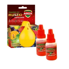 zestaw-arox-pulapka-na-muszki-owocowki-gruszka-plyn-wabiacy-60ml