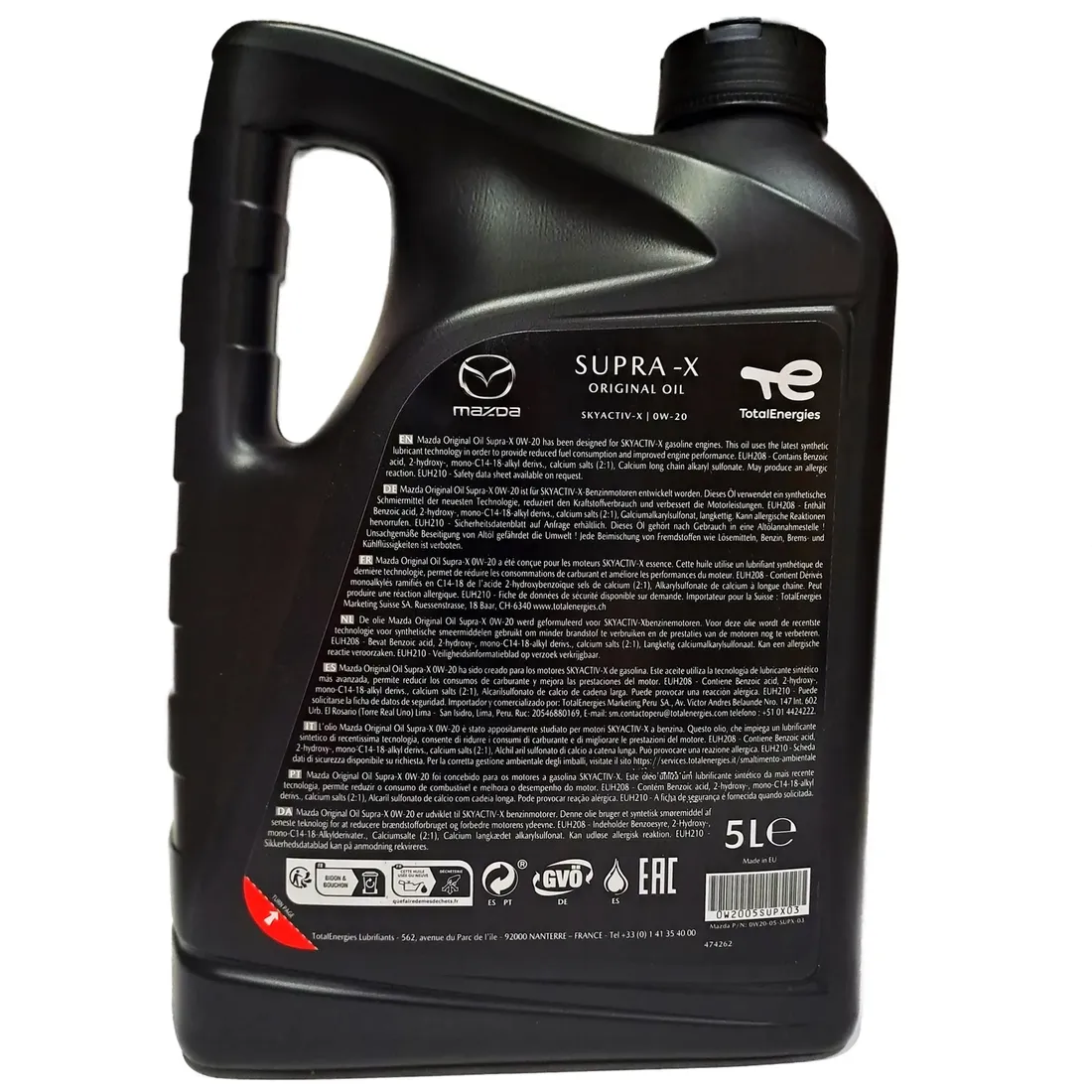 olej-mazda-supra-x-0w20-skyactiv-api-sn-5l