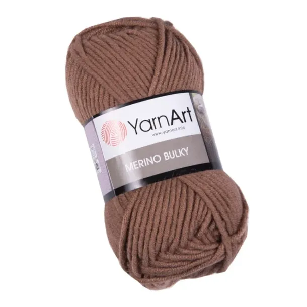 Włóczka YarnArt Merino Bulky 514 Kakaowy