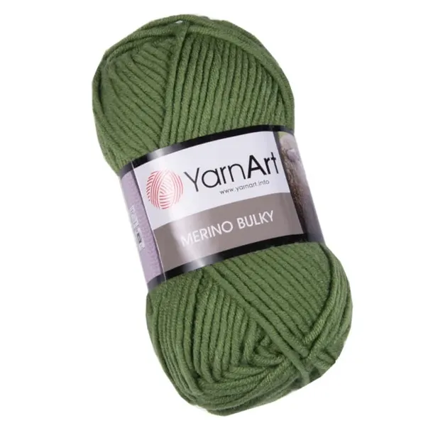 Włóczka YarnArt Merino Bulky 098 Zielony
