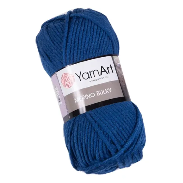 Włóczka YarnArt Merino Bulky 551 Ciemny Chabrowy