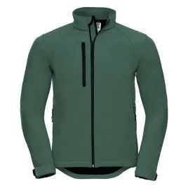 kurtka-meska-bez-kaptura-3-warstwy-soft-shell-butelkowa-zielen-r-xl