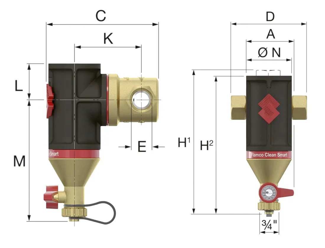 flamco-separator-zanieczyszczen-3-4-dn20-stan-nowy