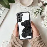 futeral-teddy-bear-do-samsung-s22-czarny-kolor-rozowy