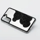 futeral-teddy-bear-do-samsung-s22-czarny-zalaczone-wyposazenie-szklo-hartowane