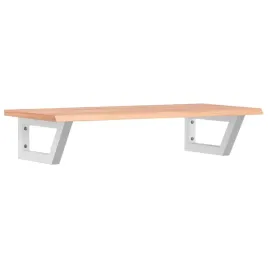 polka-scienna-pod-umywalke-stal-i-lite-drewno-debowe