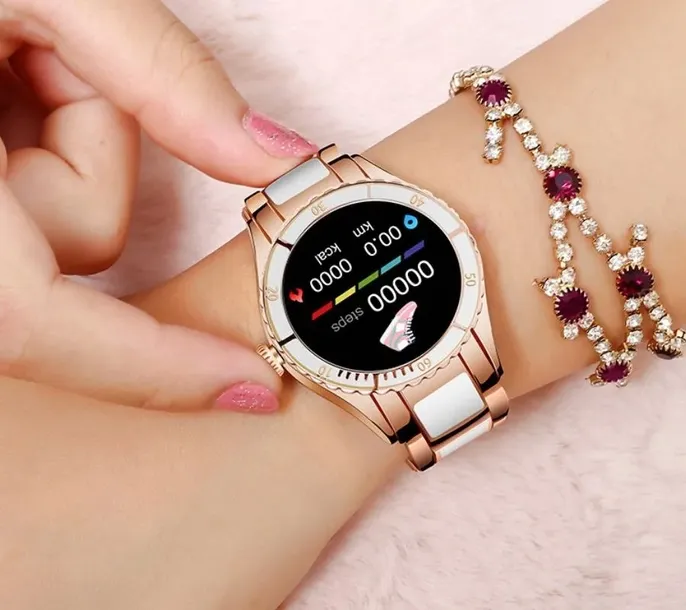 smartwatch-damski-rubicon-rnce82-rozowy-styl-sportowy