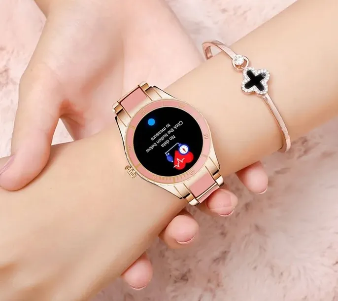 smartwatch-damski-rubicon-rnce82-rozowy-rodzaj-paska-bransoleta