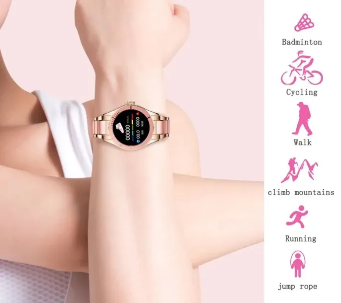 smartwatch-damski-rubicon-rnce82-rozowy-funkcje-bluetooth-krokomierz-monitor-pracy-serca-wodoszczelny-ekran-dotykowy