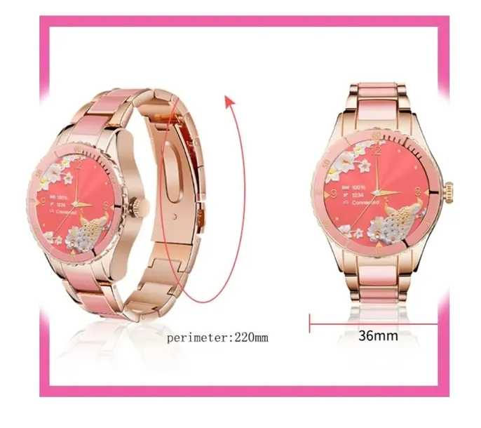 smartwatch-damski-rubicon-rnce82-rozowy-stan-opakowania-oryginalne