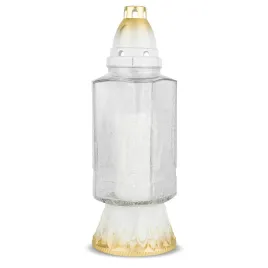 znicz-elegancki-znicz-szklany-na-grob-32-cm-zloty-szklo-mrozone-z-wkladem