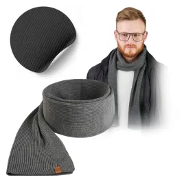 meski-szalik-szary-brodrene-na-jesien-zime-dlugi-elegancki-klasyczny-fason