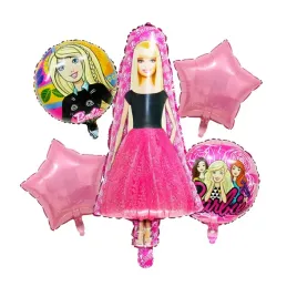 zestaw-balonow-foliowych-barbie-stars-5-el