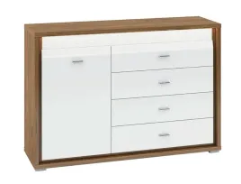 komoda-1-drzwiowa-z-szufladami-1d4sz-138-cm-orzech-bialy-polysk-daria-ml