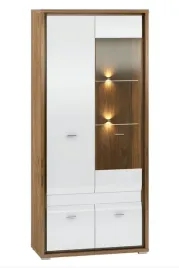 witryna-szeroka-4-drzwiowa-4d-92-cm-orzech-bialy-polysk-daria-ml