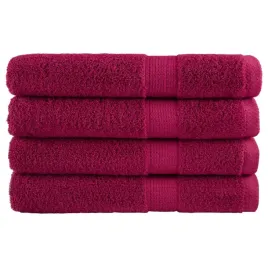 reczniki-premium-solund-4-szt-bordowe-100x200-cm-600-g-cm