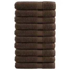 reczniki-premium-solund-10-szt-brazowe-100x200-cm