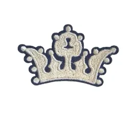 aplikacja-naszywka-naprasowanka-termo-korona-srebrna