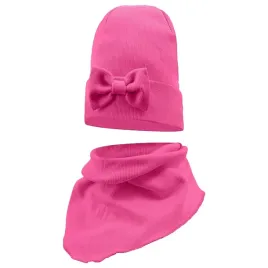 czapka-wiosenna-jesienna-z-chusta-czapeczka-komplet-dla-dzieci-54-56-ciem