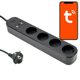 listwa-zasilajaca-smart-wifi-tuya-przedluzacz-4x-ac-3x-usb-15m-czarna