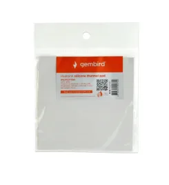 Zdjęcie produktu TERMOPAD PODKŁADKA TERMICZNA SILIKONOWA CHŁODZENIE PROCESORA CPU 10 X 10 CM