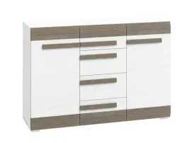 komoda-2-drzwiowa-z-szufladami-138cm-sosna-sniezna-bodega-szara-blinka-ml