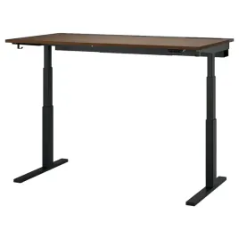 ikea-mittzon-biurko-z-reg-wysokosci-elektryczny-orzech-czarny-160x80-cm