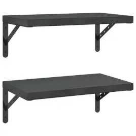 polki-scienne-2-szt-50x30-cm-czarna-stal-nierdzewna