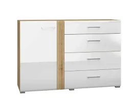 komoda-1-drzwiowa-z-szufladami-134-cm-dab-castello-bialy-polysk-abigo-ml