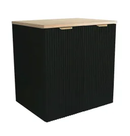 szafka-lazienkowa-z-drzwiami-ryflowanymi-czarna-orzech-blat-60-cm-willy