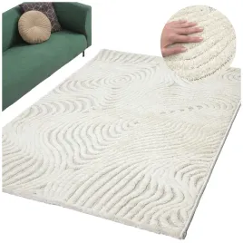 dywan-nowoczesny-do-salonu-duzy-xl-dwupoziomowy-efekt-3d-boho-200x300cm