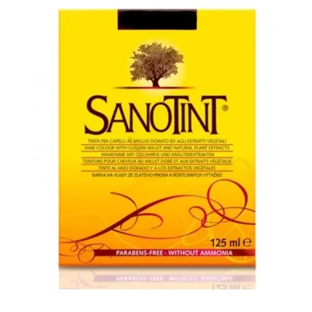 Sanotint Farba do Włosów 125ml Naturalna Bez Amoniaku 04 Light Brown Brąz