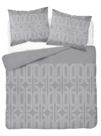 posciel-flanelowa-gruba-140x200-4941a-szara-wzory-geometryczne