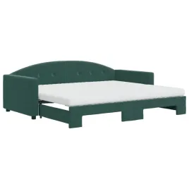 sofa-rozsuwana-z-materacami-ciemnozielona-90x200-cm-aksamit