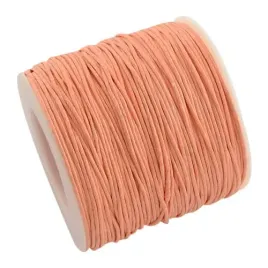 sw54-sznurek-woskowany-1mm-5m-brzoskwiniowy