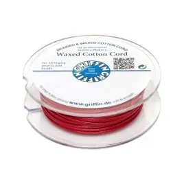 griffin-waxed-cotton-cord-bawelniany-sznurek-woskowany-1mm-20m-red