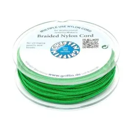 griffin-braided-nylon-cords-sznurek-nylonowy-pleciony-0-5mm-25m-green