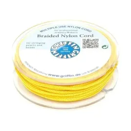 griffin-braided-nylon-cords-sznurek-nylonowy-pleciony-0-5mm-25m-yellow