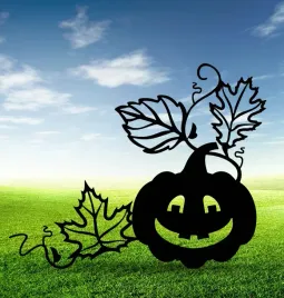 halloween-dekoracja-ozdoba-do-ogrodu-dynia-liscie-do-wbijania-na-taras
