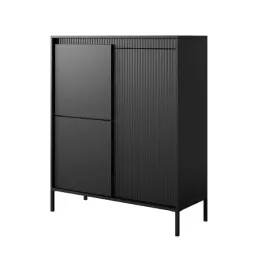 komoda-ryflowana-3-drzwiowa-3d-103-cm-czarna-sinto-ls