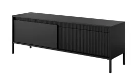 szafka-rtv-ryflowana-2-drzwiowa-2d-153-cm-czarna-sinto-ls