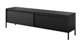 szafka-rtv-duza-ryflowana-2-drzwiowa-2d-187-cm-czarna-sinto-ls