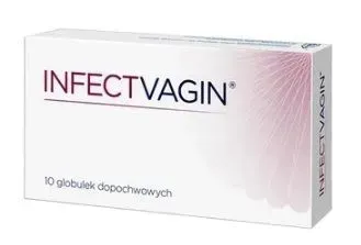 Infectvagin, 10 globulek dopochwowych