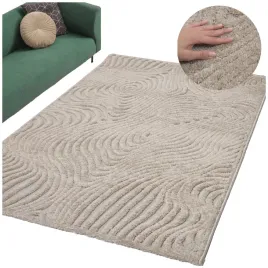piekny-dywan-bezowy-dwupoziomowy-strukturalny-modny-miekki-200x300cm