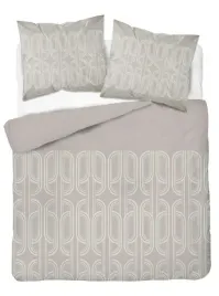 posciel-flanelowa-gruba-200x220-4941b-bezowa-wzory-geometryczne